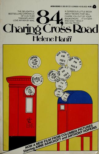 Helene Hanff: 84, Charing Cross Road (1974, Avon)