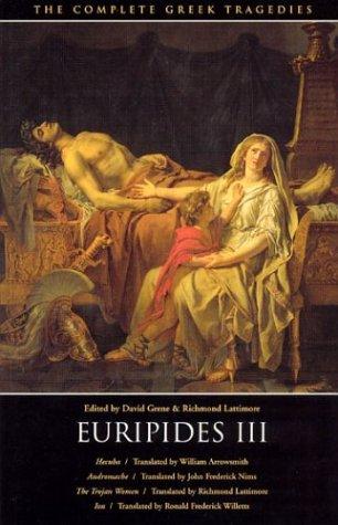 Euripides: The Complete Greek Tragedies: Euripides III (Paperback, 1992, University Of Chicago Press)