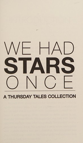 We had stars once (2013, Critical Mass)
