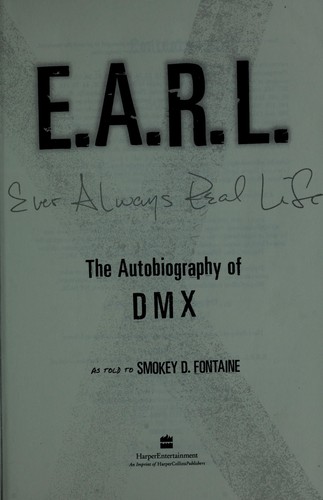 D M X: E.A.R.L. (2003, HarperEntertainment)