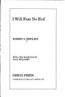 Robert A. Heinlein: I Will Fear No Evil (Hardcover, 1978, MacMillan Publishing Company)