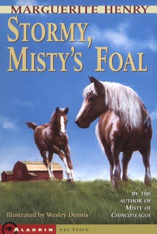 Marguerite Henry: Stormy, Misty's Foal (1991, Aladdin Books, Collier Macmillan Canada, Maxwell Macmillan International Pub. Group)