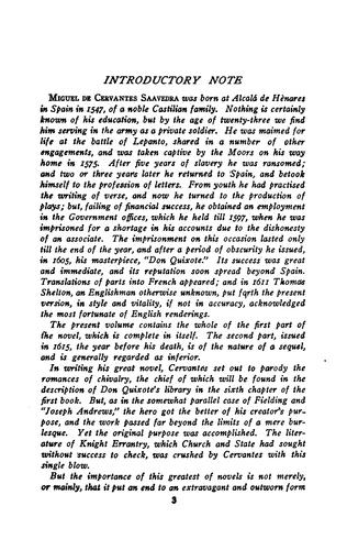 Miguel de Cervantes: The first part of the delightful history of the most ingenious knight Don Quixote of the Mancha (1909, P. F. Collier)