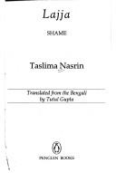 Tasalimā Nāsarina: Lajja = (1994, Penguin Books)