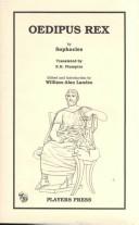 Sophocles: Oedipus Rex (1992, Players Press)