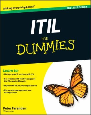 Peter Farenden: Itil For Dummies (2012, For Dummies)