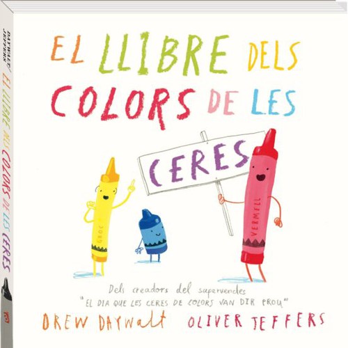 Oliver Jeffers, Drew Daywalt: El llibre dels colors de les ceres (2018, Andana)