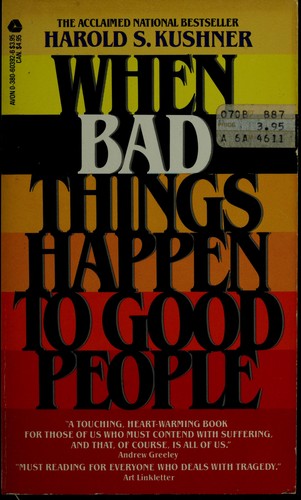 Harold S. Kushner: When bad things happen to good people (1983, Avon)