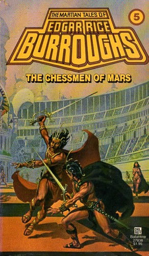 Edgar Rice Burroughs: THE CHESSMEN OF MARS (Mars (del Rey Books Numbered)) (Paperback, 1979, Del Rey)