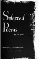 Ted Hughes: Selected poems, 1957-1967. (1974, Harper & Row)