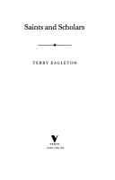 Terry Eagleton: Saints and scholars (1987, Verso)