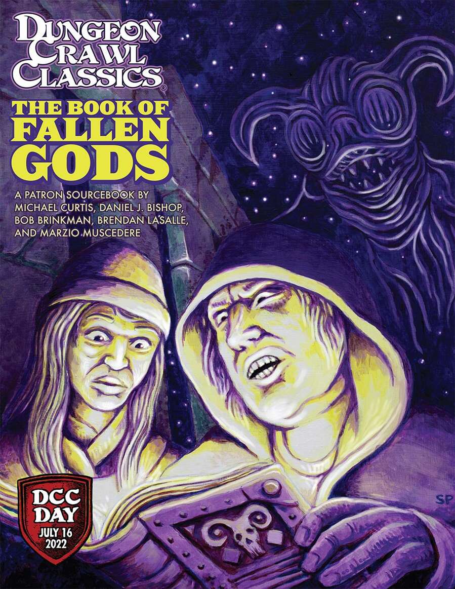 Daniel Bishop, Marzio Muscedere, Bob Brinkman, Michael Curtis, Brendan LaSalle: Dungeon Crawl Classics: The Book of Fallen Gods (Paperback, 2022, Goodman Games)