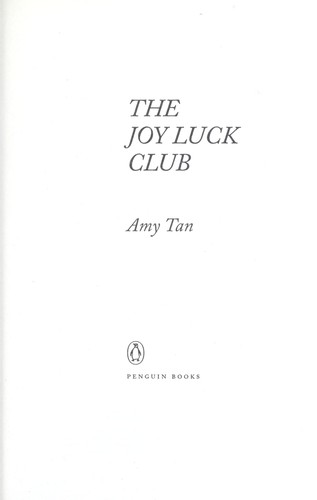 Amy Tan: The Joy Luck Club (2006)