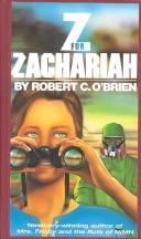 Robert C. O’Brien: Z for Zachariah (Hardcover, 2001, Peter Smith Pub Inc)