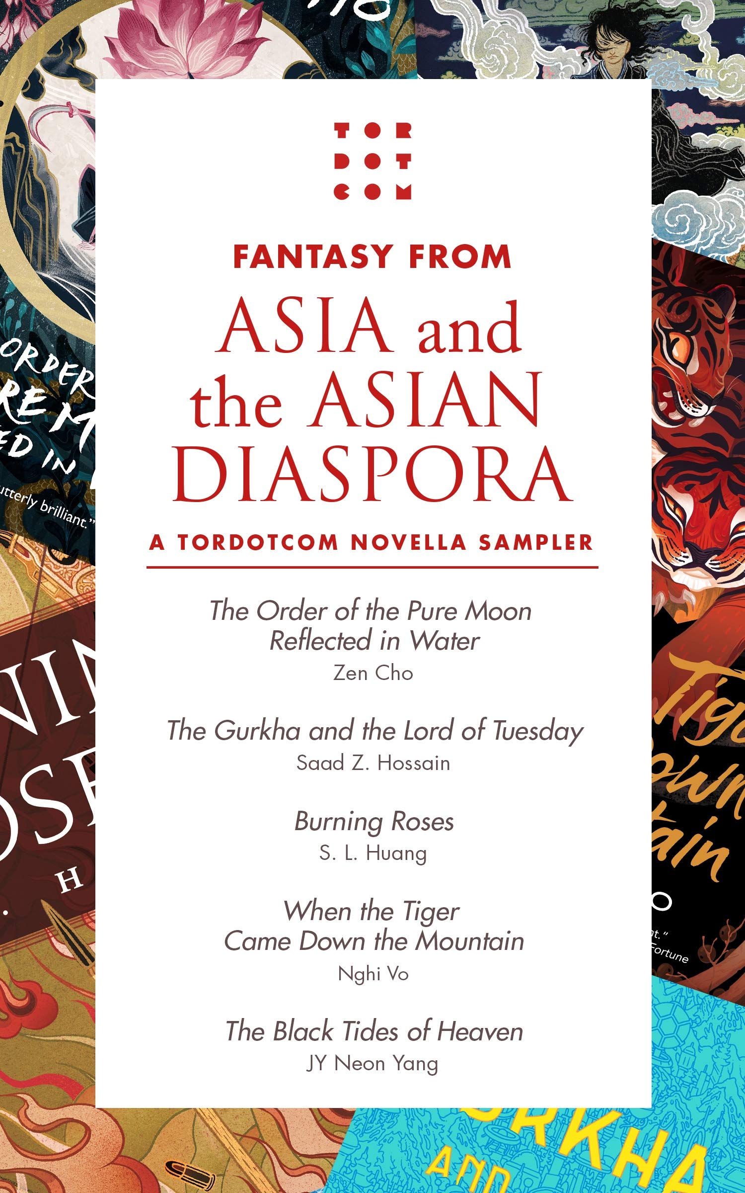 Neon Yang, Zen Cho, Nghi Vo, S. L. Huang, Saad Z. Hossain: Fantasy from Asia and the Asian Diaspora (2020, Doherty Associates, LLC, Tom)