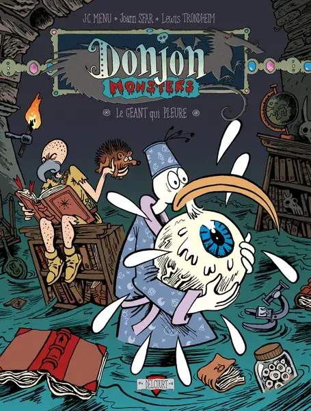 Joann Sfar, Lewis Trondheim, Joan Sfar, Jean-Christophe Menu: Donjon Monsters, tome 2  (French language, 2001, Delcourt)