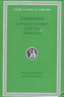 Euripides: Suppliant women (1998, Harvard University Press)