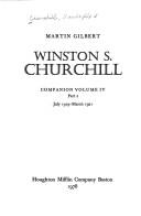 Martin Gilbert: Winston S. Churchill (Hardcover, 1978, Houghton Mifflin Co)