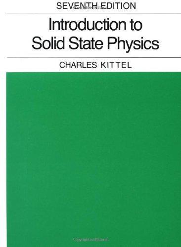 Charles Kittel: Introduction to solid state physics (1995, John Wiley & Sons Ltd)