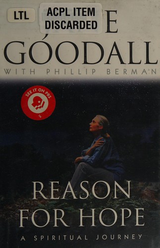 Jane Goodall: Reason for hope (1999, Warner Books)