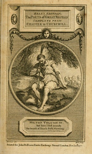 John Milton: The poetical works of John Milton (1779, Apollo Press, by the Martins)