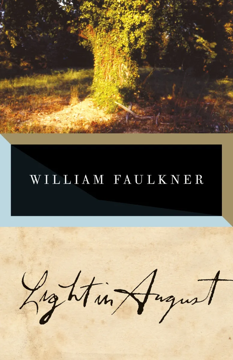 William Faulkner: Light in August (1990, Vintage Books)