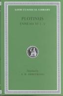 Plotinus: Plotinus (Hardcover, 1988, Loeb Classical Library)