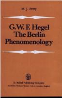 Georg Wilhelm Friedrich Hegel: The Berlin phenomenology (1981, D. Reidel)