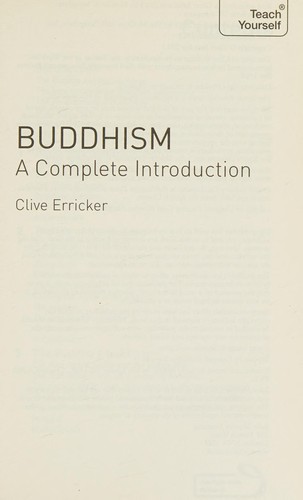 Clive Erricker: Buddhism (2015, Hodder & Stoughton, Teach Yourself)