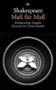 William Shakespeare: Maß für Maß. Zweisprachige Ausgabe (Paperback, German language, 2000, Dtv)