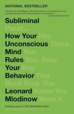 Leonard Mlodinow: Subliminal (2013, Vintage Books, Vintage)