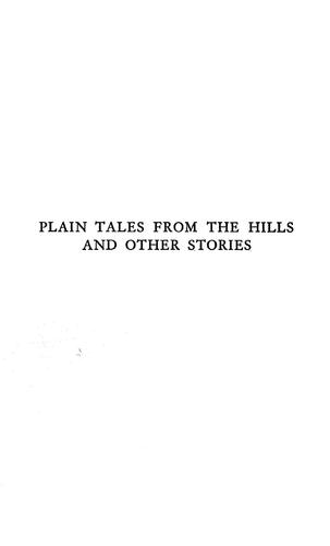 Rudyard Kipling: Plain tales from the hills (1900, Registered Editions Guild)