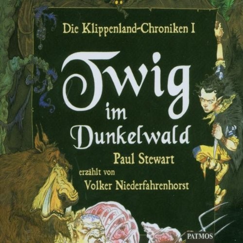 Chris Riddell, Paul Stewart, Volker Niederfahrenhorst: Die Klippenland-Chroniken I: Twig im Dunkelwald. 3 CD (AudiobookFormat, German language, 2002, Patmos Verlag)