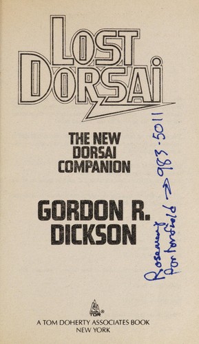 Gordon R. Dickson: Lost Dorsai (Paperback, 1993, Tom Doherty Associates)
