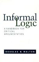 Douglas N. Walton: Informal logic (1989, Cambridge University Press)