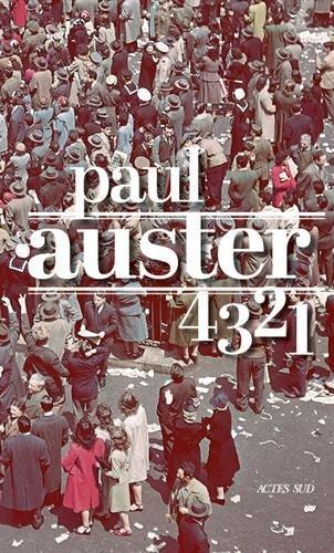 Paul Auster: 4 3 2 1 : roman (French language, 2018)