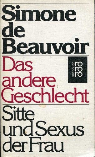 Simone de Beauvoir: Das andere Geschlecht (Paperback, German language, 1980, Rowohlt Verlag)