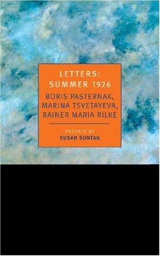 Boris Leonidovich Pasternak: Letters, summer 1926 (2001, New York Review Books)