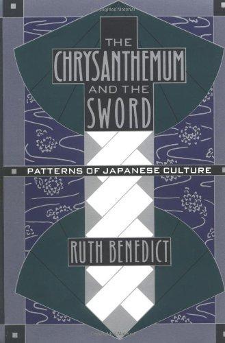 Ruth Benedict: Chrysanthemum and the sword : patterns of Japanese culture (1989)