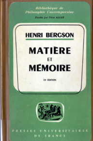 Henri Bergson: Matter and Memory