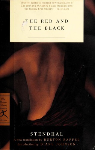 Stendhal: The red and the black (Modern Library.)
