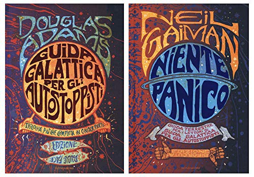 Douglas Adams, Neil Gaiman: Guida galattica per gli autostoppisti. Trilogia più che completa in cinque parti-Niente panico (Hardcover, 2019, Mondadori)