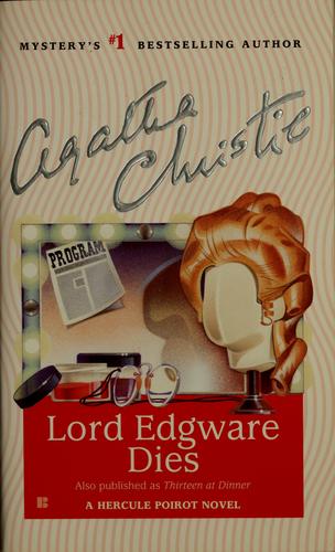 Agatha Christie: Lord Edgware dies (1984, Berkley Books)