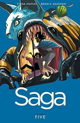 Brian K. Vaughan, Fiona Staples: Saga, Volume Five (2015)