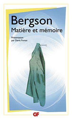 Henri Bergson: Matière et mémoire (French language, 2012, Presses Universitaires De France)