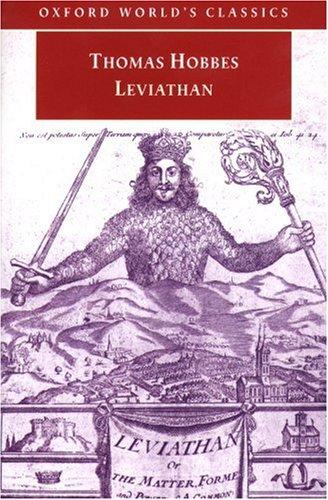 Thomas Hobbes: Leviathan (Paperback, 1998, Oxford University Press)