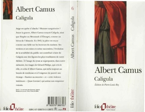 Albert Camus: Caligula (Paperback, French language, 1993, Gallimard)