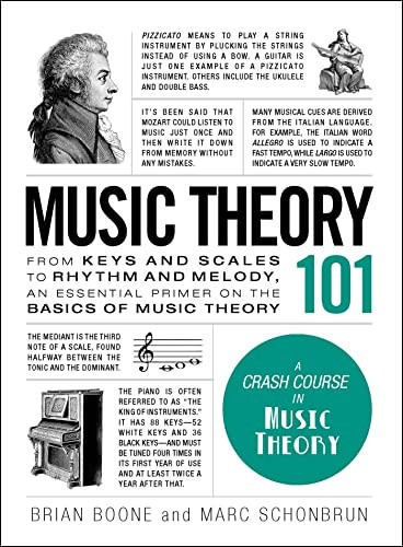 Brian Boone: Music theory 101 (2017, Adams Media)