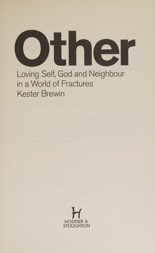 Kester Brewin: Other (2010, Hodder & Stoughton, Hodder & Stoughton Ltd)