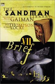 Neil Gaiman: Brief Lives (Hardcover, 1999, DC Comics)